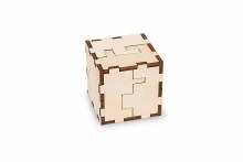 Additional picture of Eco-Wood-Art Mechanical Wooden 3D Puzzle, Jigsaw Cube 3D Puzzle