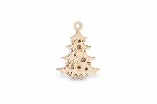 Eco-Wood-Art Mechanical Wooden 3D Puzzle, Christmas Tree Fidget