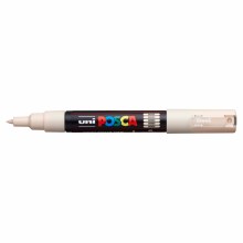 Additional picture of POSCA, PC-1M Extra-Fine Tapered, Beige