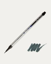 Akashiya Thin Line Permanent Brush Pen, Black