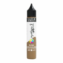 Additional picture of System3 Fluid Acrylic, 29.5ml, Raw Umber