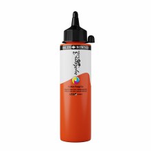 System3 Fluid Acrylic, 250ml, Cadmium Orange Hue