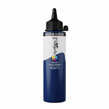 Additional picture of System3 Fluid Acrylic, 250ml, Phthalo Blue