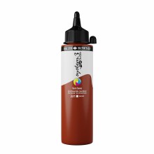 Additional picture of System3 Fluid Acrylic, 250ml, Burnt Sienna