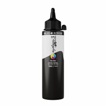 Additional picture of System3 Fluid Acrylic, 250ml, Mars Black