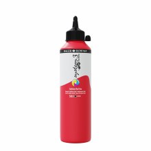 Additional picture of System3 Fluid Acrylic, 500ml, Cadmium Red