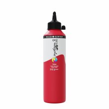 Additional picture of System3 Fluid Acrylic, 500ml, Crimson