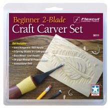 Beginner 2-Blade Craft Carver Set, 7 Pieces