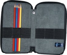 Canvas Pencil Cases, 24 Pencil Capacity - Steel Blue