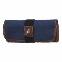 Canvas Pencil Roll Up Cases, 36 Count, Denim