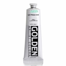 Additional picture of Golden Heavy Body Acrylics, 5 oz, Light Phthalo Green