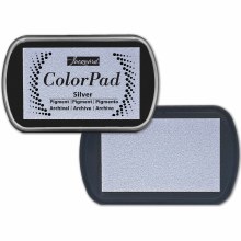 ColorPad Ink Pad, Metallic Silver