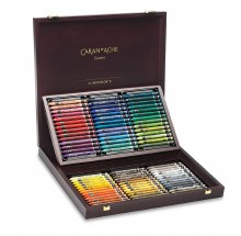Neocolor II Pastels, Set of 84 Wooden Case