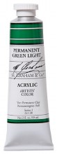 M. Graham Acrylic, 59ml, Permermanent Green Light