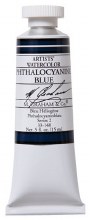 M. Graham Watercolor, 15ml, Phthalo Blue