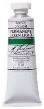 M. Graham Gouache, 15ml, Permanent Green Light