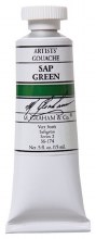 M. Graham Gouache, 15ml, Sap Green