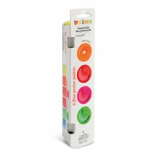 Additional picture of Primo Premium Tempera Paint Pot Set, Fluorescent 6-Colors