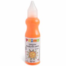 Primo Tempera Paint Bottle, 1.69 oz, Fluorescent Orange