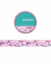 Washi Tape, 15 mm Cherry Blossoms