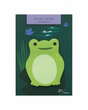 Die Cut Sticky Notes, Frog