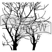 The Crafters Workshop Stencils, 6 in. x 6 in., Branches Reversed