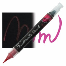 Pentel Dual Metallic Brush Pen, Metallic Pink