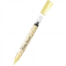Pentel Milky Brush Pen, Pastel Yellow