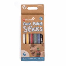 Micador Face Paint Sticks 6-Color Set