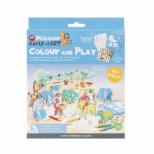Micador Color & Play 6-Piece Set, Zoo Edition
