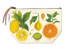 Cavallini & Co. Vintage Inspired Pouches, Citrus