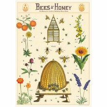 Cavallini & Co. Decorative Italian Paper, Bees & Honey 2