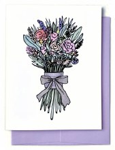 Aviate Press Greeting Card "Bouquet"