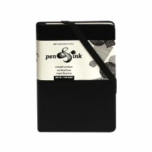 Pen & Ink Sketch Books, Portrait, Heavy-Weight Blank Sketch Book - 3-1/2" x 5-1/2"