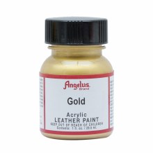 Additional picture of Acrylic Leather Paint, 1 oz., Gold