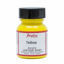 Additional picture of Acrylic Leather Paint, 1 oz., Yellow