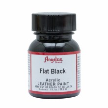 Additional picture of Acrylic Leather Paint, 1 oz., Flat Black