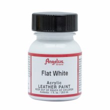 Additional picture of Acrylic Leather Paint, 1 oz., Flat White
