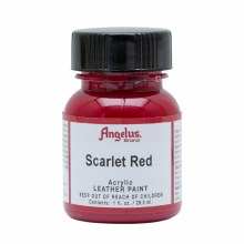 Acrylic Leather Paint, 1 oz., Scarlet