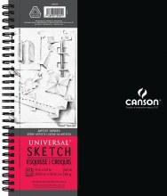 Canson Universal Sketchbook, 9 in. x 12 in. - Sketch - 60 Shts./Pad
