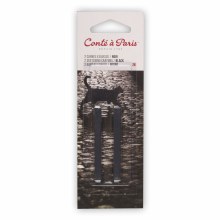 Conte Crayon Packs, Black 2B (2/PKg.)