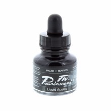 FW Pearlescent Liquid Acrylics, 1 oz. Black