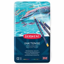 Inktense Pencil Sets, 12-Color Set (Tin)