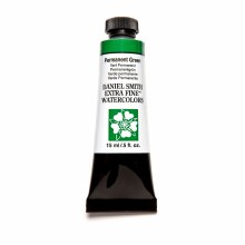 Daniel Smith Watercolors, 15ml Tubes, Permanent Green