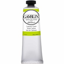 Gamblin Oil Colors, 37ml, Cadmium Green