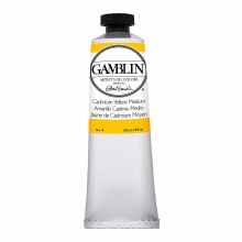 Gamblin Oil Colors, 37ml, Cadmium Yellow Medium