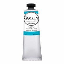 Gamblin Oil Colors, 37ml, Cobalt Teal