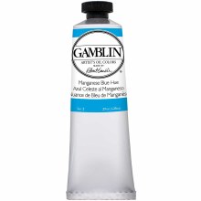 Gamblin Oil Colors, 37ml, Manganese Blue Hue