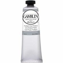 Gamblin Oil Colors, 37ml, Portland Grey
