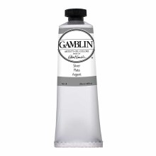 Gamblin Oil Colors, 37ml, Silver